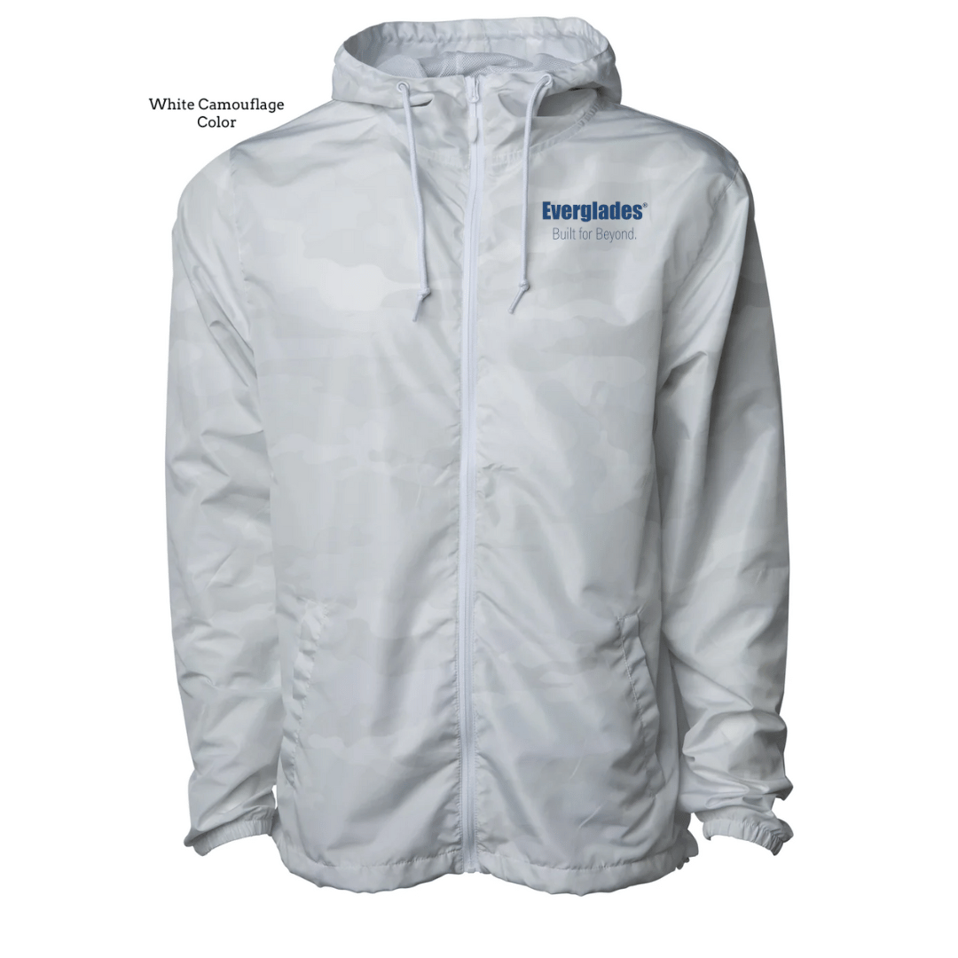 Waterproof Lightweight Windbreaker FullZip Everglades Boat Shop