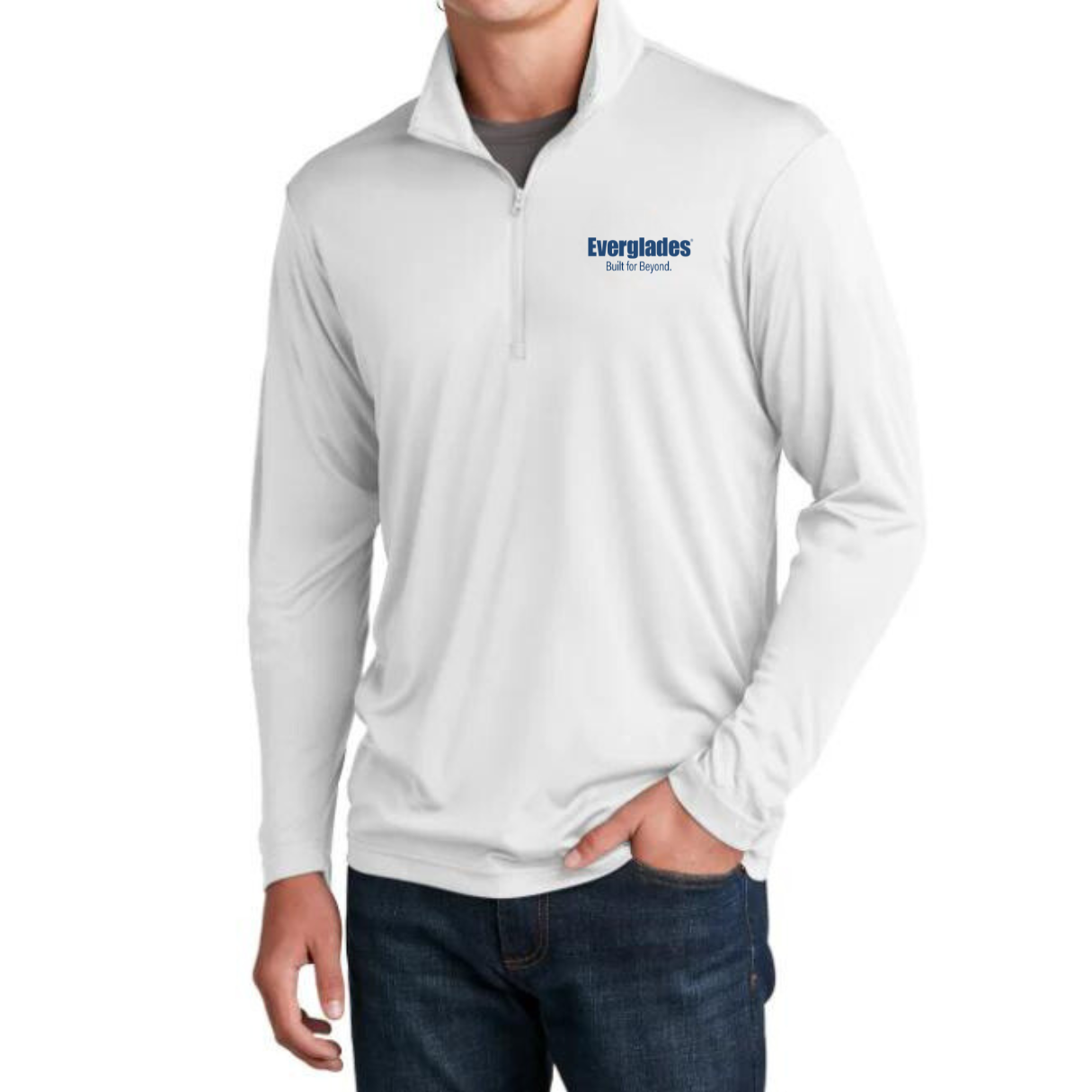 Men's Everglades Quarter Zip Performance Pullover