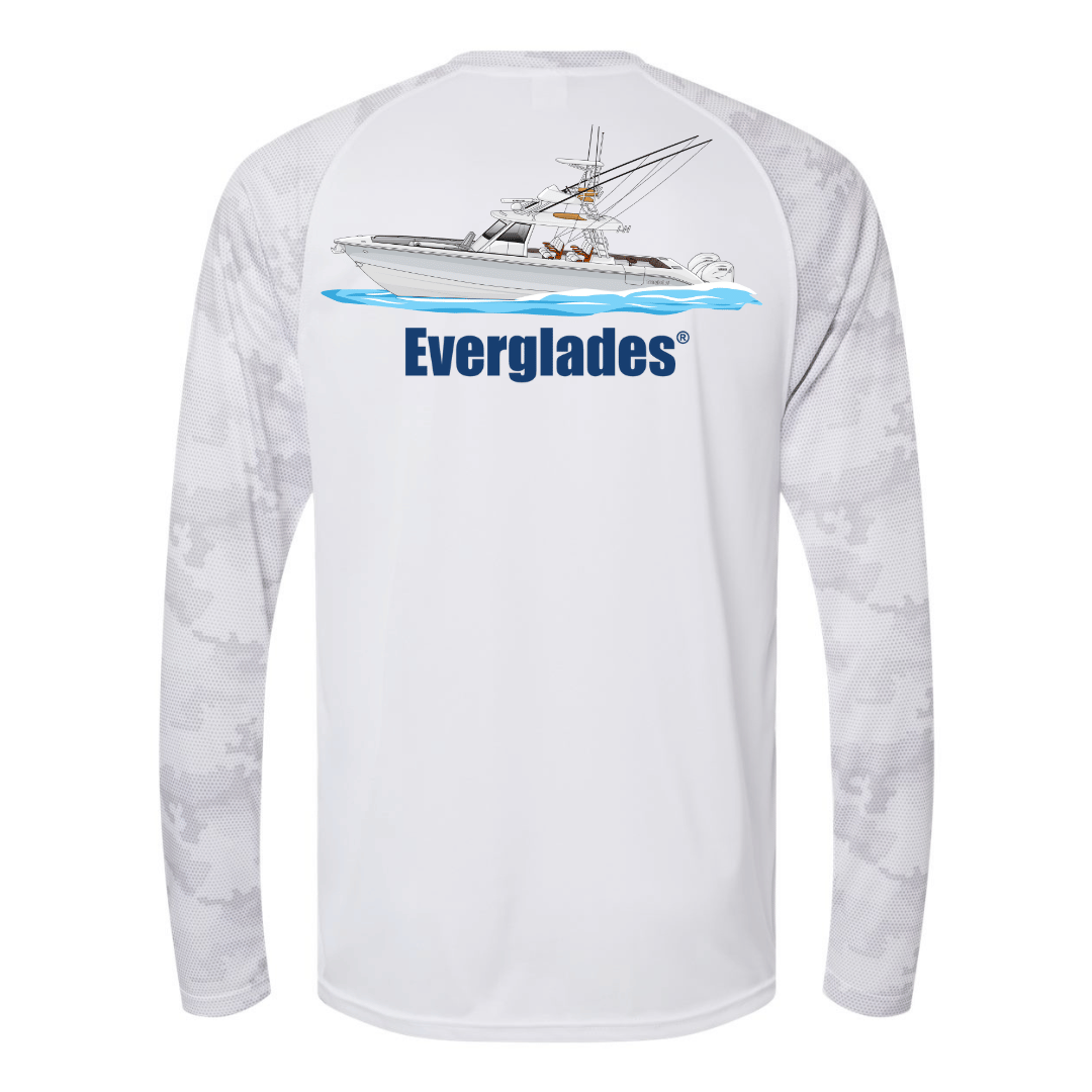 455cc Boat Model Dri-Fit Camo Sleeve – Everglades Boat Shop