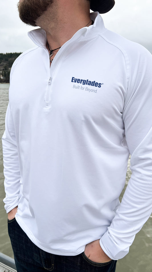 Men's Everglades Quarter Zip Performance Pullover