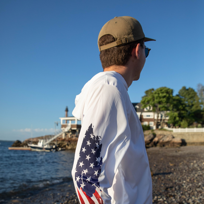 American Flag Dri-Fit Hoodie Shirts